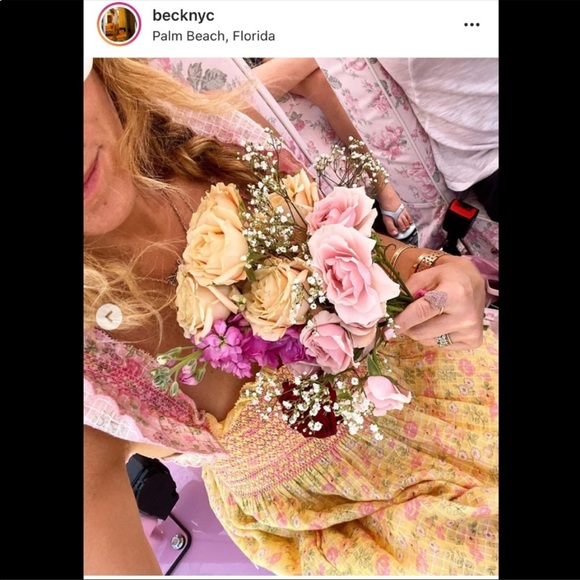 LOVESHACKFANCY Dress ASO Jennifer Lopez - Picture 5 of 5